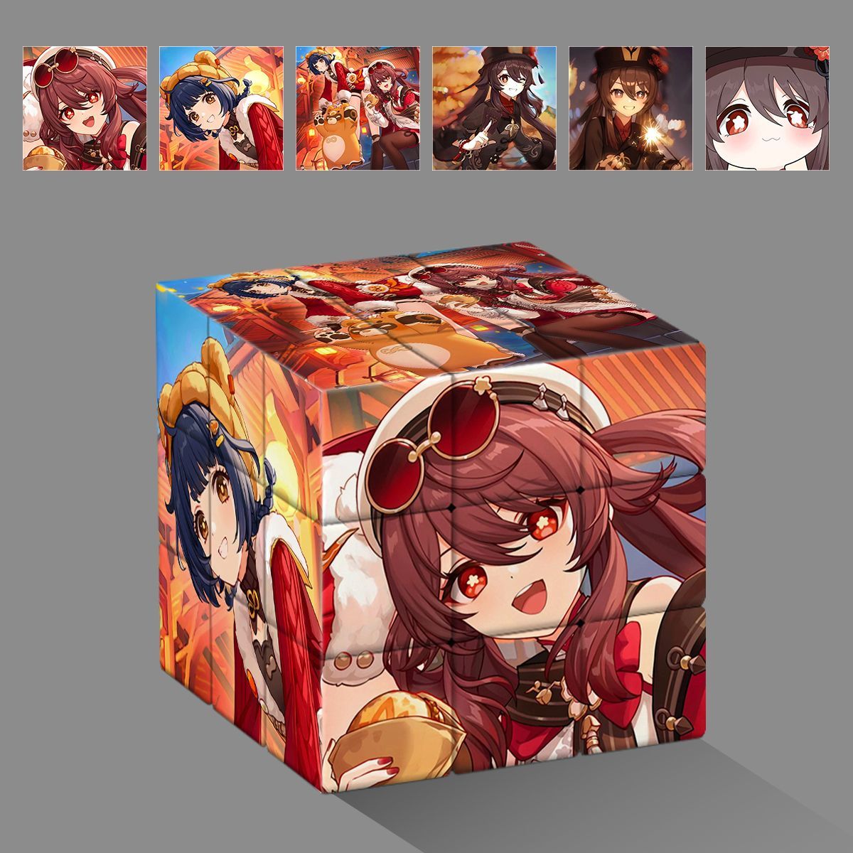 Magic Cube Anime Genshin Impac - Fidget Cube Original ulasan dan harga