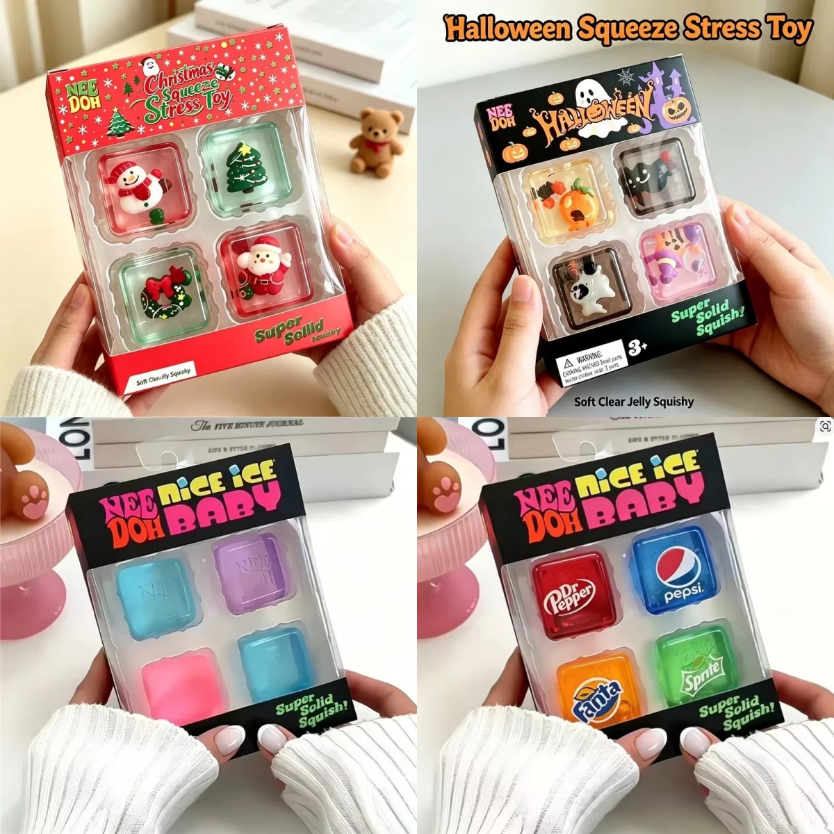 2026 new Needoh Nice Ice Baby  - Fidget Cube Original ulasan dan harga
