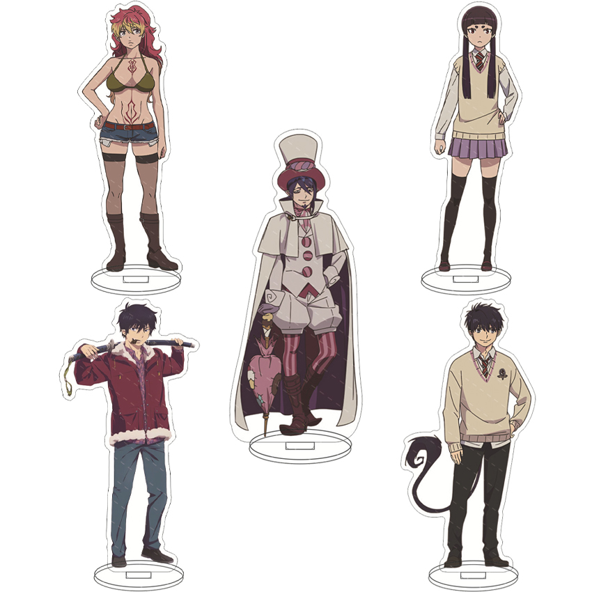 16CM Anime Blue Exorcist Rin O - Figma Stand Set ulasan dan harga